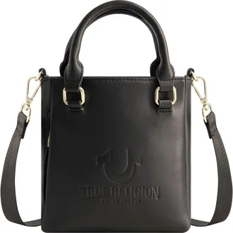 True Religion Mini Love Tote in Black at Nordstrom