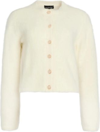 Retrof&ecirc;te Cardigan Medora - Bianco