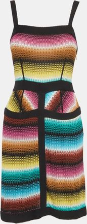 Missoni Multicolour Knit Sleeveless Mini Dress