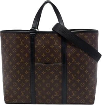 Louis Vuitton Pre-owned Weekend Tote GM - Dames - Vintage Shopper - Bruin - ONE Size - Vintage