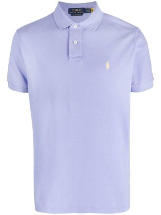 Polo Ralph Lauren Polo a maniche corte con ricamo - Blu