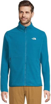 The North Face Glacier Fleece Jacket Mens Coat Dusk Blue : 2XL, Fleece/Polyester