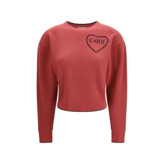 Chlo&eacute; Multicolor Wool Womens Sweatshirt