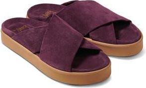 beek Hen Slide Sandal in Plum at Nordstrom Rack, Size 10