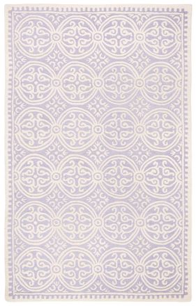 Safavieh Alfombra lana viola/neutrale 152 x 244 cm