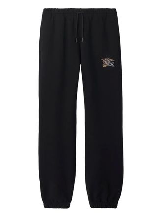 Burberry cotton sweatpants - women - Fabric - S - 8 BLACK