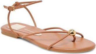 Dolce Vita Kenley Ankle Strap Sandal in Saddle Leather at Nordstrom, Size 7.5