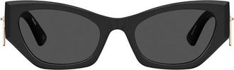 Moschino MOS159/S 807/IR Womens Sunglasses Black Size 55