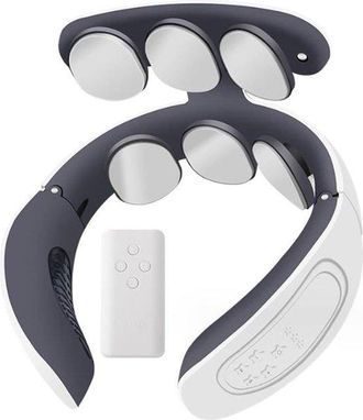 No Brand Masajeador De Cuello El&eacute;ctrico Por Impulsos, Masajeador De Cuello El&eacute;ctrico Inteligente, Unisex, Puede Masajear Todo El Cuerpo, Se Puede Operar Median