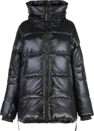 Canada Goose Dames, Jassen, Zwart, Maat: L Leer