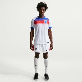 Nike England 2026/27 Match Home Nike Mens Aero-FIT Soccer Authentic Shorts in White | IB5236-100