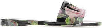Dolce & Gabbana Multicolor Rubber Slippers