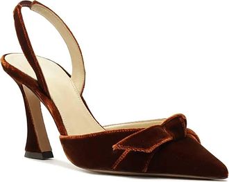 Alexandre Birman Womens Clarita Bell Slingback 60 Pump Heels In Cuoio