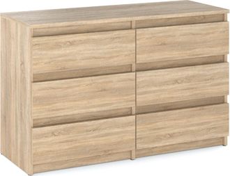 OEM Cassettiera hit A 6 Cassetti, 100 Cm, In Rovere Sonoma