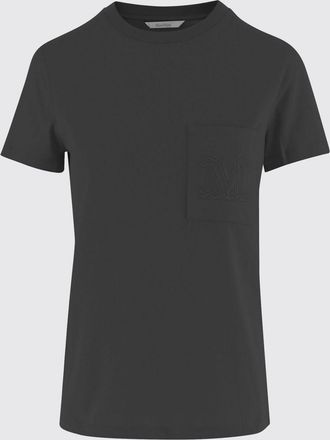 Max Mara T-shirt in cotone con monogramma Max Mara