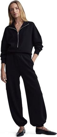 Varley The Cargo 25 Pants Womens Dress Pants Black : MD 25, Elastane/Jersey/Polyester