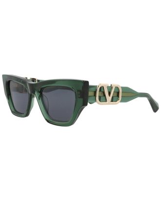 Valentino Womens Vls-166D52 52Mm Sunglasses