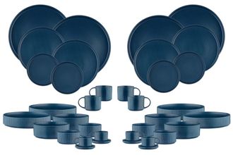 Bj&ouml;rn Borg Juego de vajilla - 36 piezas - Marino