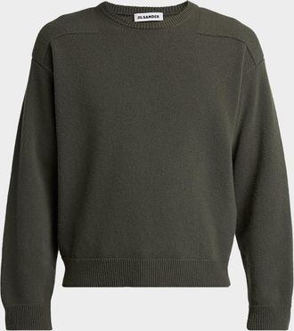 Jil Sander Men & apos;s Wool-Blend Crewneck Sweater