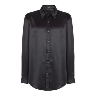 Balmain Hombre, Camisas, Negro, Talla: 3XL