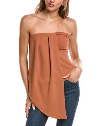 Susana Monaco Pleated Tube Top