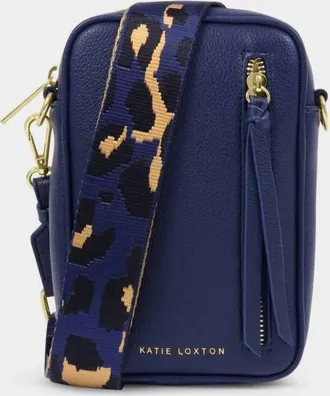 Katie Loxton Womens Hallie Small Crossbody Bag In Midnight Blue