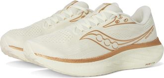 Saucony Ride 18 Womens Running Shoes Vanilla : 6.5 B - Medium, Leather