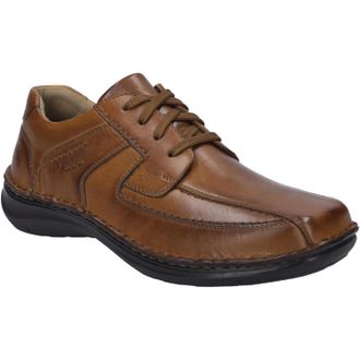 Josef Seibel Mens Men Low shoe New Anvers 08 in brown Leather - Size EU 45