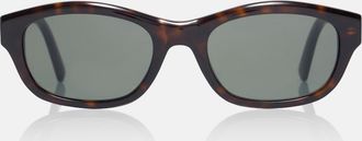 Saint Laurent Monogram rectangular sunglasses