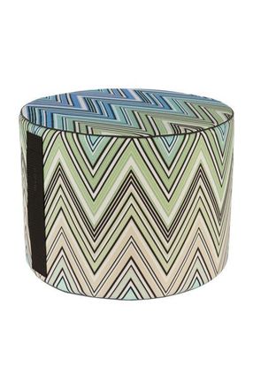 Missoni Home Kew Outdoor Cylinder Pouf 40x30 in Blue at Nordstrom