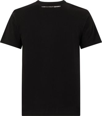 Comme Des Gar&ccedil;ons Mens T-Shirt Cotton Black T-Shirts And Polos