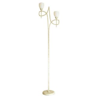 Netlighting San Marino Floor Lamp InLine Switch 2 Light E14 CreamFrench Gold