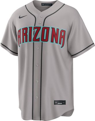 Nike Corbin Carroll Arizona Diamondbacks Nike Mens MLB Replica Jersey in Grey | RP26DKRDDQ9-6KK
