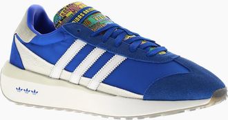 adidas Originals Mens Adidas Originals Mens Trainers Country Xlg Lace Up blue grey white UK Size - Size: 10.5