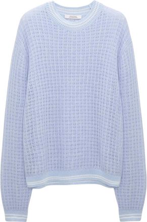 Dorothee Schumacher Airy Softness trui - Dames - Ronde hals truien - Paars - XL - Truien & Vesten