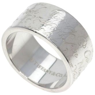 Tiffany & Co. Silver Silver Band Ring (Pre-Owned)