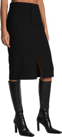 Spanx WellSuited Pencil Skirt in Classic Black at Nordstrom, Size X-Large