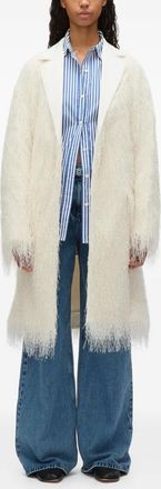 3.1 Phillip Lim Cappotto stile smoking con frange - Toni neutri