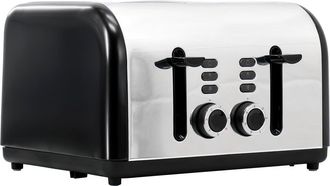 Redmond 4 Slice Wide Slot 1400W Stainless Steel Toaster in Black at Nordstrom