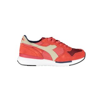 Diadora Rosso Leather Women Womens Sneaker