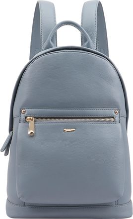 Paul Costelloe Womens Salin Leather Backpack - Blue - One Size