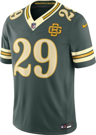Nike Xavier McKinney Green Bay Packers Rivalries Collection Nike Mens Dri-FIT NFL Limited Jersey in Green | 37NM0JFI7TF-0L7