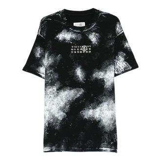 Maison Margiela T-Shirts, male, Black, Size: XL T-shirt con grafica