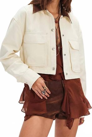 We The Free Womens Martha Workwear Jacket In Brown
