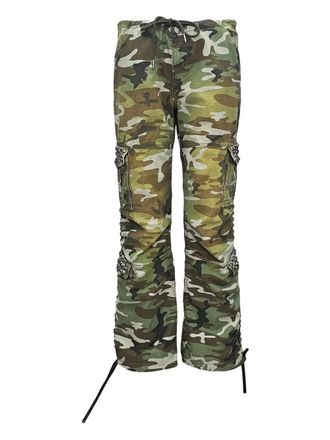 Co&ucirc;t de la Libert&eacute; Susan cargo pants - Groen