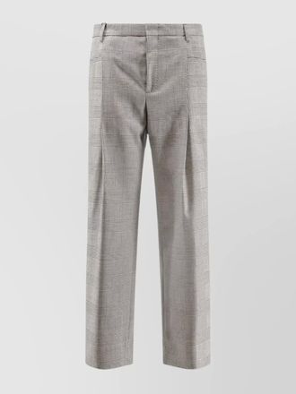 Dolce & Gabbana tailored wool trousers with front and back pockets