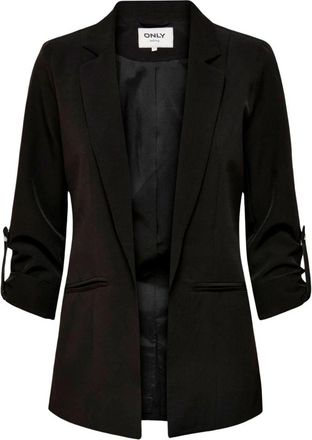 Only Onlkayle-Orleen 3/4 Blazer CC TLR - 15218743 - Dames - Blazers - Zwart - 4XS - Polyester - Jassen