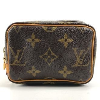 Louis Vuitton Brown Monogram Canvas Pouch (Pre-Owned)