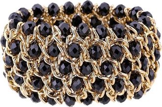 Liv Oliver 18K Plated 18.75 Ct. Tw. Cz Bracelet