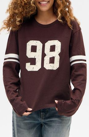BDG 98 Long Sleeve Graphic T-Shirt in Brown at Nordstrom, Size X-Large